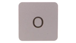 Etykieta samoprzylepna na obudowę22x22mm srebrna inskrypcja /O/ SIRIUS ACT 3SU1900-0AF81-0QA0 /10szt./