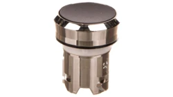 Napęd przycisku 22mm czarny płaski bez samopowrotu metalowy IP69k SIRIUS ACT 3SU1050-0AA10-0AA0