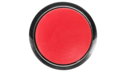Napęd przycisku 22mm czerwony płaski bez samopowrotu metalowy IP69k SIRIUS ACT 3SU1050-0AA20-0AA0