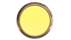 Napęd przycisku 22mm żółty płaski bez samopowrotu metalowy IP69k SIRIUS ACT 3SU1050-0AA30-0AA0