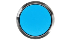 Napęd przycisku 22mm niebieski płaski bez samopowrotu metalowy IP69k SIRIUS ACT 3SU1050-0AA50-0AA0