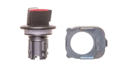Napęd przełącznika 2 położeniowy O-I 30mm czerwony z podświetleniem z samopowrotem metal mat IP69k SIRIUS ACT 3SU1062-2DC20-0AA0