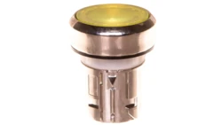 Napęd przycisku 22mm żółty z podświetleniem bez samopowrotu metalowy IP69k Sirius ACT 3SU1051-0AA30-0AA0