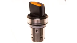 Napęd przełącznika 2 położeniowy O-I 22mm bursztynowy z podświetleniem bez samopowrotu metal mat IP69k Sirius ACT 3SU1052-2BF0