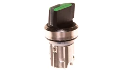 Napęd przełącznika 3 położeniowy I-OII 22mm zielony podświetlany stabilny/niestabilny metal mat IP69k Sirius ACT 3SU1052-2BN40
