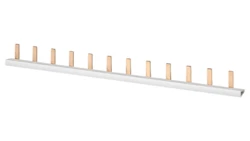 Szyna łączeniowa 3P 10 mm2 sztyftowa 57 modułowa (19x3P) do cięcia (bez zaślepek w komplecie) 5ST3740