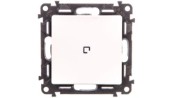 VALENA LIFE Przycisk z podświetleniem biały 752112