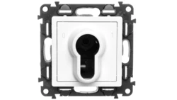 VALENA LIFE Łącznik na kluczyk 2-pozycyjny biały 752125