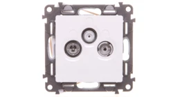 VALENA LIFE Gniazdo antenowe RTV/SAT przelotowe biały 753165