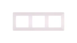 VALENA LIFE Ramka potrójna biała 754003