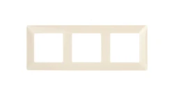VALENA LIFE Ramka potrójna kremowa 754043