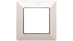 VALENA LIFE Ramka pojedyncza kremowa/złota 754061