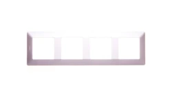 VALENA LIFE Ramka poczwórna aluminium 754134