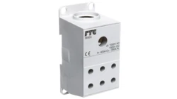 Blok rozdzielczy AL/CU 1-potencjałowy 175A we 1x95-240mm2 wy 1x10-50mm szary AUX38503