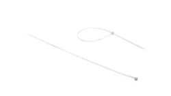 Opaska kablowa 290x3,5 biała 2-LOCK zęby stalowe BMTB2936 /100szt./