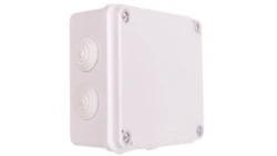 Puszka hermetyczna natynkowa 108x108x56mm IP44 biała PH-1A.3B 28.131