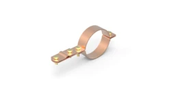 Uchwyt do rury spustowej fi 100mm skęcany miedziany 64.10/S CU /96411003/