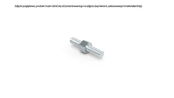 Łącznik prosty do mocowania uchwytu drążka do drążka izolacyjnego M 16mm cynowany 81.2 OC /98100201/