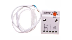 Czujnik zmierzchowy z zewnętrzną sondą 2300W 2-100lx IP65/IP20 biały OR-CR-233