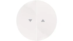 Berker R.1/R.3 Klawisz podwójny do łącznika żaluzjowego z symbolem /strzałka/ biały 16252089
