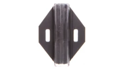 Tulejki oznacznikowe długość 23mm czarne na kabel 211-129 /1000szt./