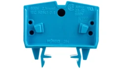 Złączka 4-przewodowa 2,5mm2 niebieska 264-724 /100szt./