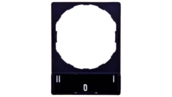 Szyld opisowy 30x40mm z etykietą 8x27mm I-0-II ZBY2186
