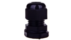 Dławnica kablowa poliamidowa PG11 IP68 DP 11/H BK czarna E03DK-01030300201 /100szt./