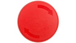 Napęd przycisku grzybkowego czerwony 40mm odblokowanie przez obrót LPCB6344