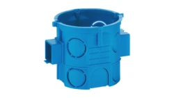 Puszka podtynkowa 60mm głęboka niebieska S60D 34057203
