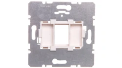 Berker R.1/R.3 Płytka nośna pojedyncza z białym elementem mocującym mechanizm 454002