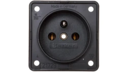 Integro Flow Gniazdo pojedyncze z/u 16A 250V antracyt 961852505