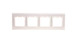 Berker B.7 Glas Ramka szklana poczwórna śnieżnobiała 10146909
