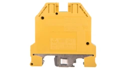 Zacisk szeregowy ochronny PE 6mm2 poliamidowy żółto-zielony KXB06E