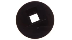 Berker R.1/R.3 Element centralny do gniazda przyłączeniowego UAE czarny 14072045