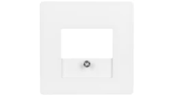 Berker Q.1 Element centralny do gniazda TAE i głośnikowego śnieżnobiały 10336089