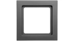 Berker Q.3 Ramka pojedyncza antracyt, aksamit 10116096