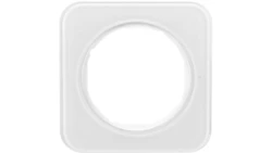 Berker R.1 Ramka pojedyncza szklana biała 10112109