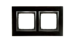 Simon 54 Nature Ramka podwójna szkło ZASTYGŁA LAWA DRN2/73