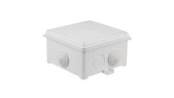 Puszka n/t hermetyczna pusta 118x118x68mm IP55 biała N110x110 35130206