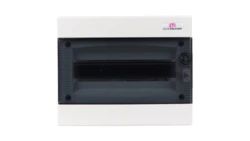 Rozdzielnica modułowa 1x12 podtynkowa /transparentna/ IP40 ECM12PT DIDO 001101011