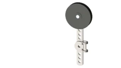 Dźwignia uchylna do 3SE51/52 regulowana krokowo do 3SE51/52 metal dł 100 mm rolka gumowa 50mm 3SE5000-0AA68