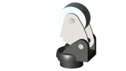 Głowica napędowa dźwignia stalowa z rolką 22mm ze stali nierdz 3SE5000-0AE04