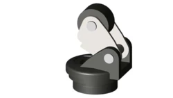 Głowica napędowa dźwignia z rolką 13mm z tworzywa 3SE5000-0AE10