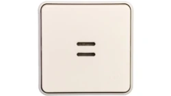 PLEXO55 Łącznik schodowy z podświetlaniem biały/ecru 069613