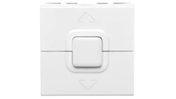 MOSAIC Przycisk żaluzjowy biały 077028