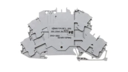 Złączka dwupiętrowa przelotowa kolor obudowy szary 2002-2661 /50szt./