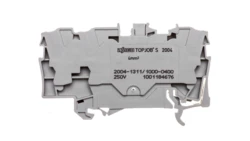Złączka TOPJOBS 3-przewodowa diodowa szara 2004-1311/1000-400 /50szt./