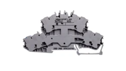 Złączka szynowa 2-piętrowa 2,5mm2 szara TOPJOB 2002-2402 /50szt./