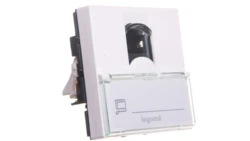 MOSAIC Gniazdo komputerowe pojedyncze RJ45 FTP kat.6 2 moduły białe 076565